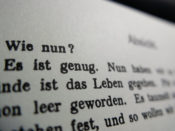 Geist der Utopie von Ernst Bloch. Die erste Seite.